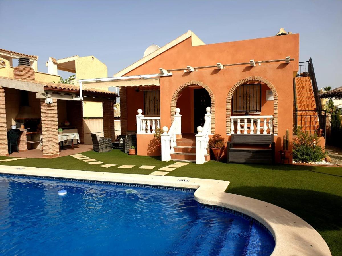Villa Preciosa Piscina Climatizada Mazarrón Exterior foto